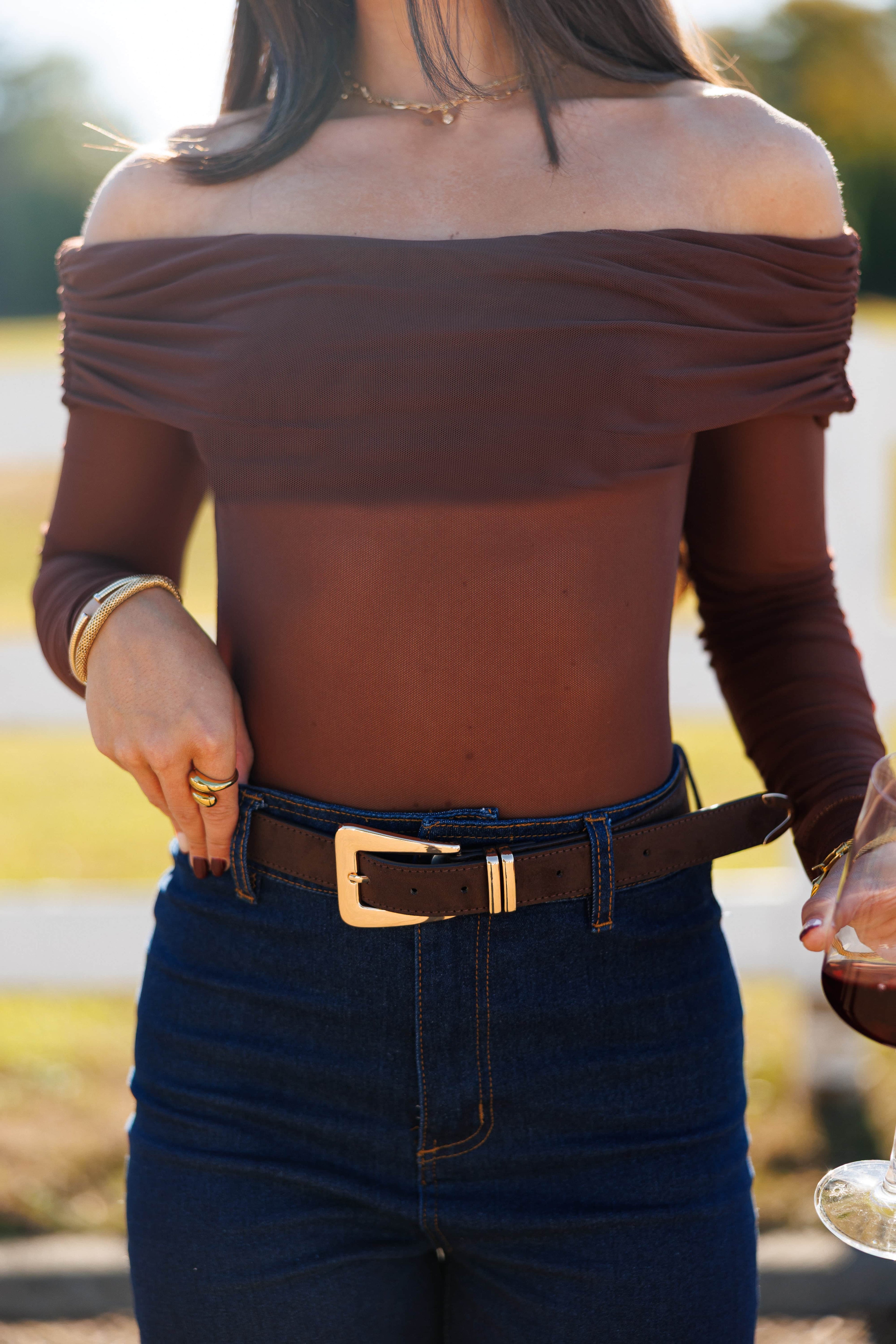 Second Glass Mesh Bodysuit