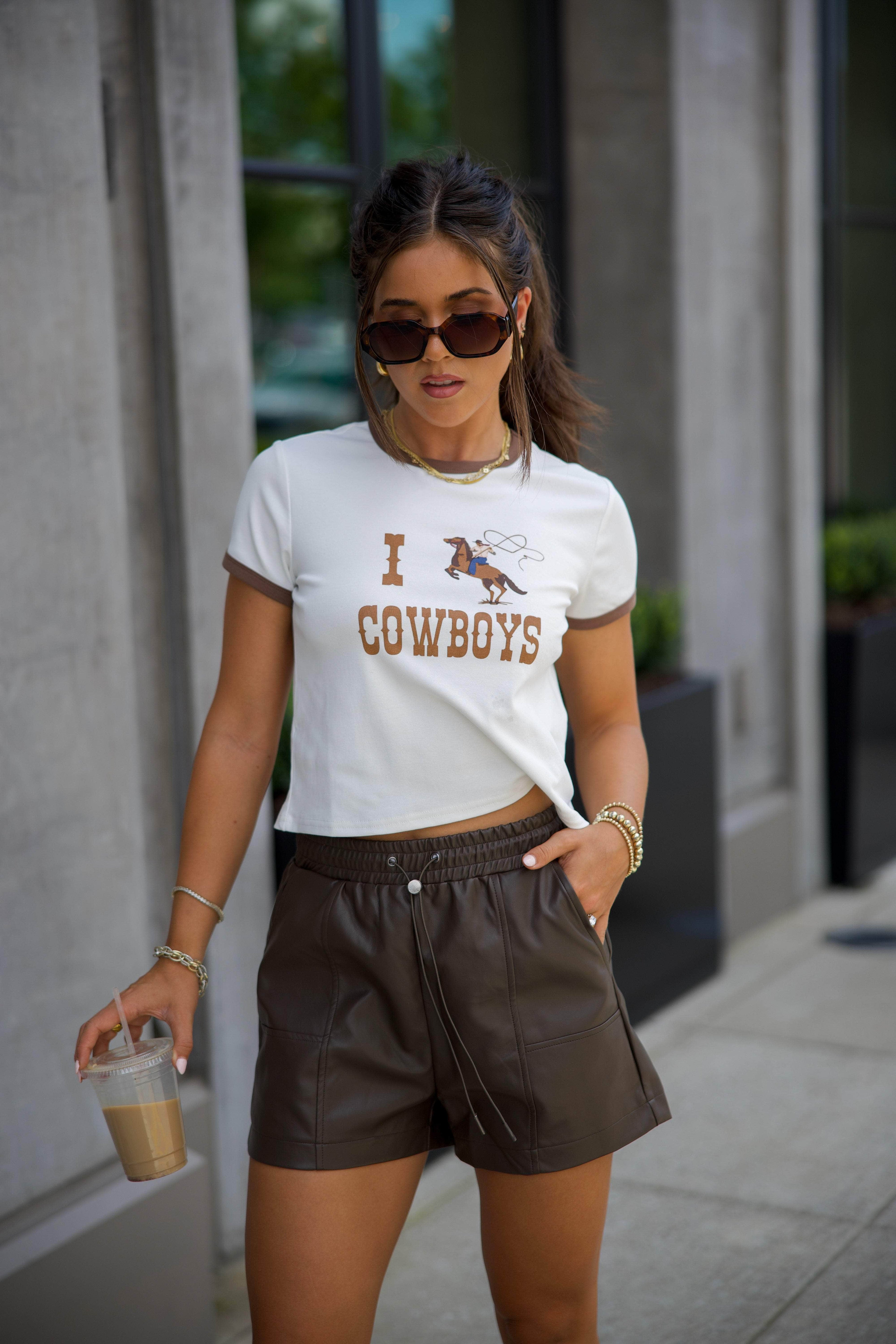 Fashion Appeal Leather Shorts