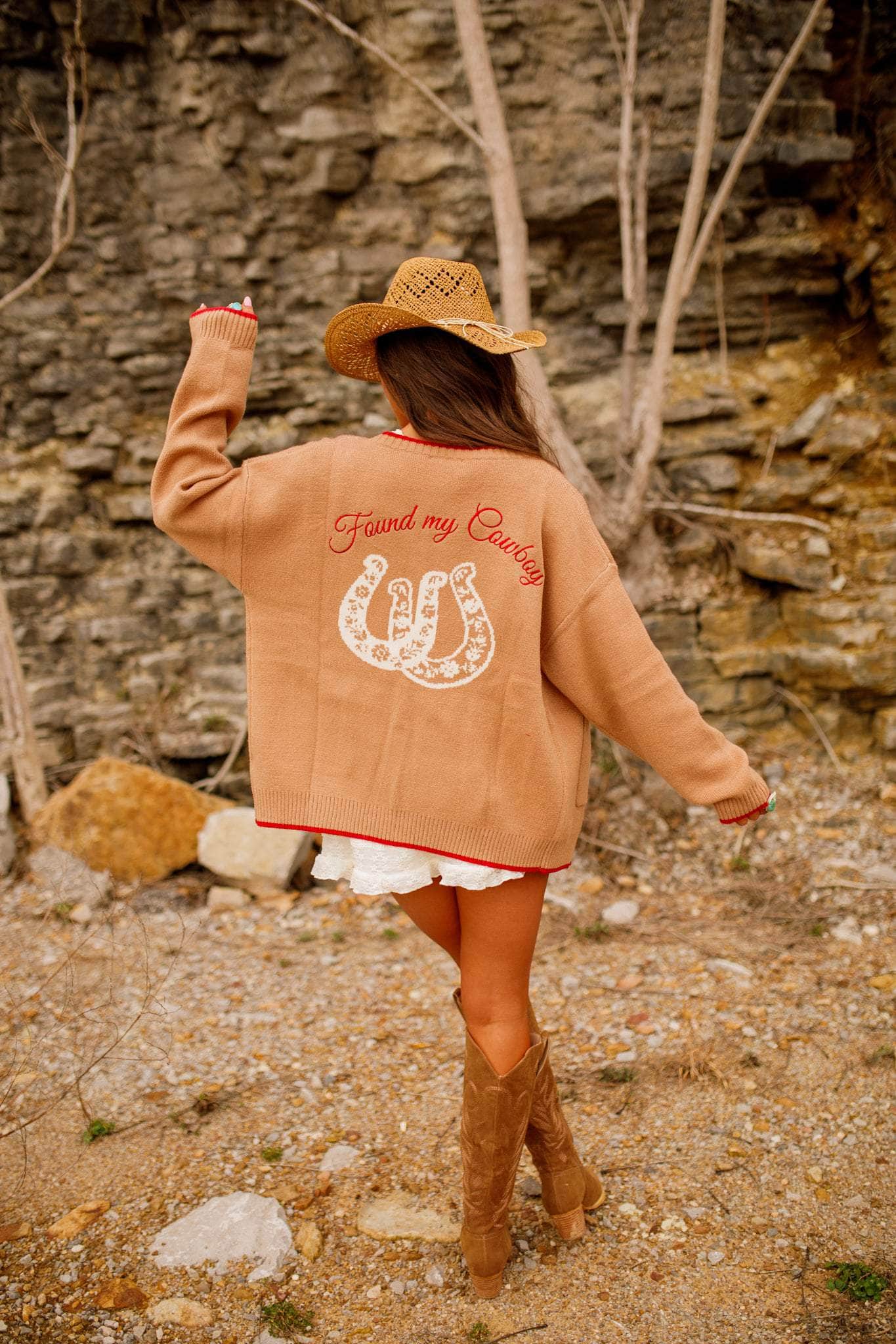 Found My Cowboy Cardigan
