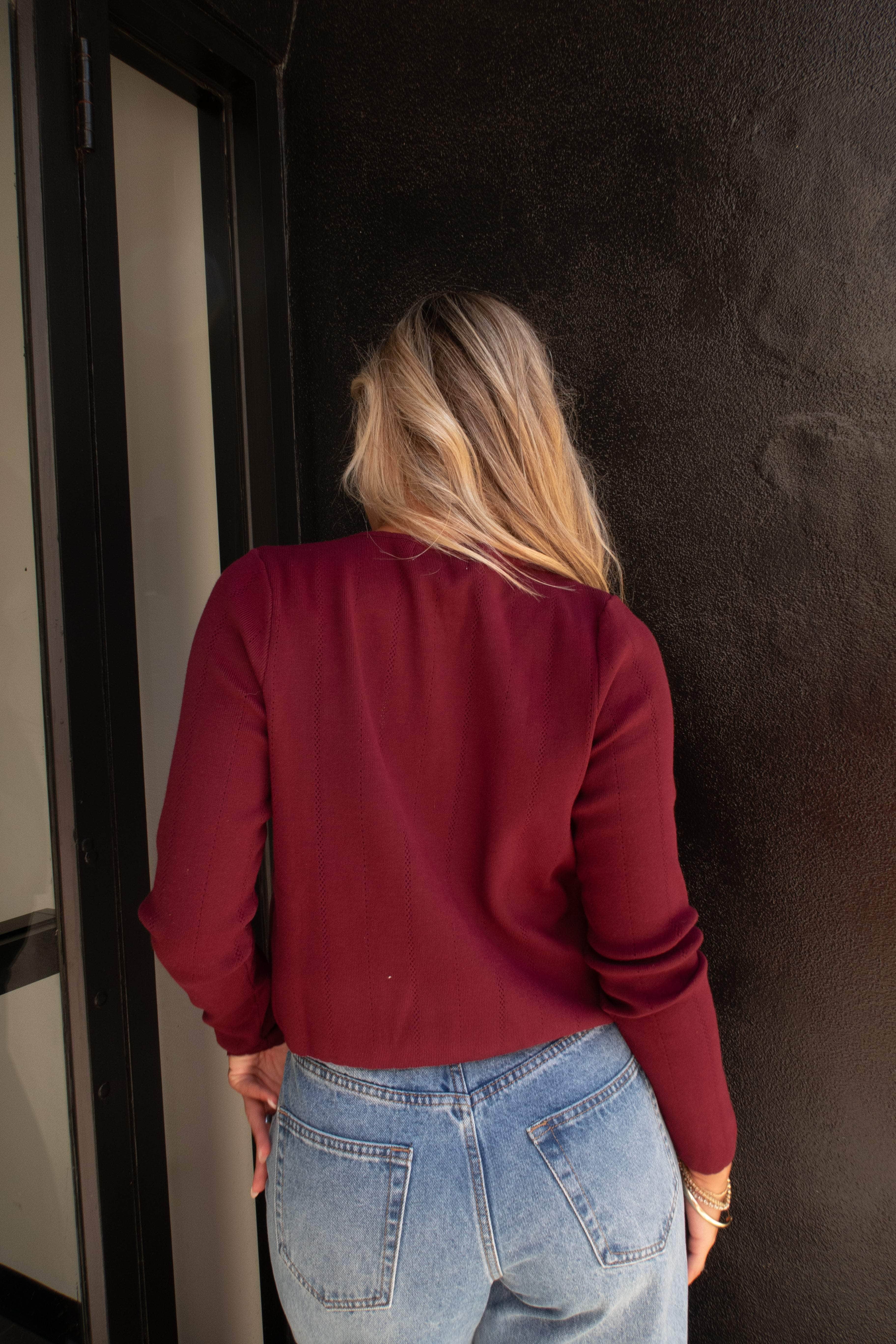 Merlot Valley Cardigan