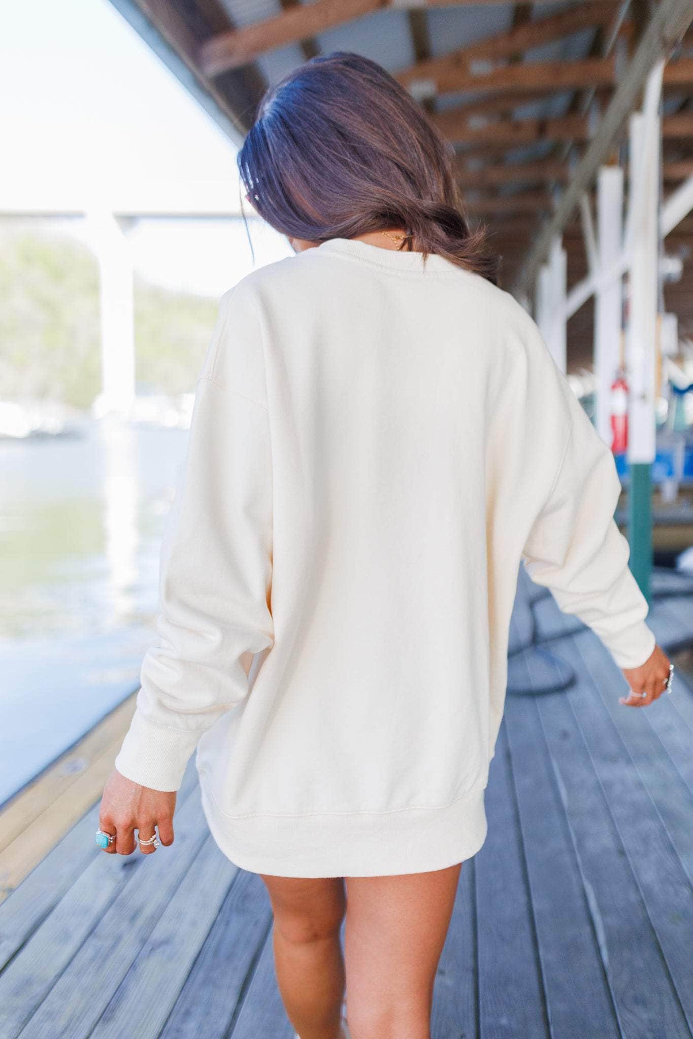 Oversized USA Pullover
