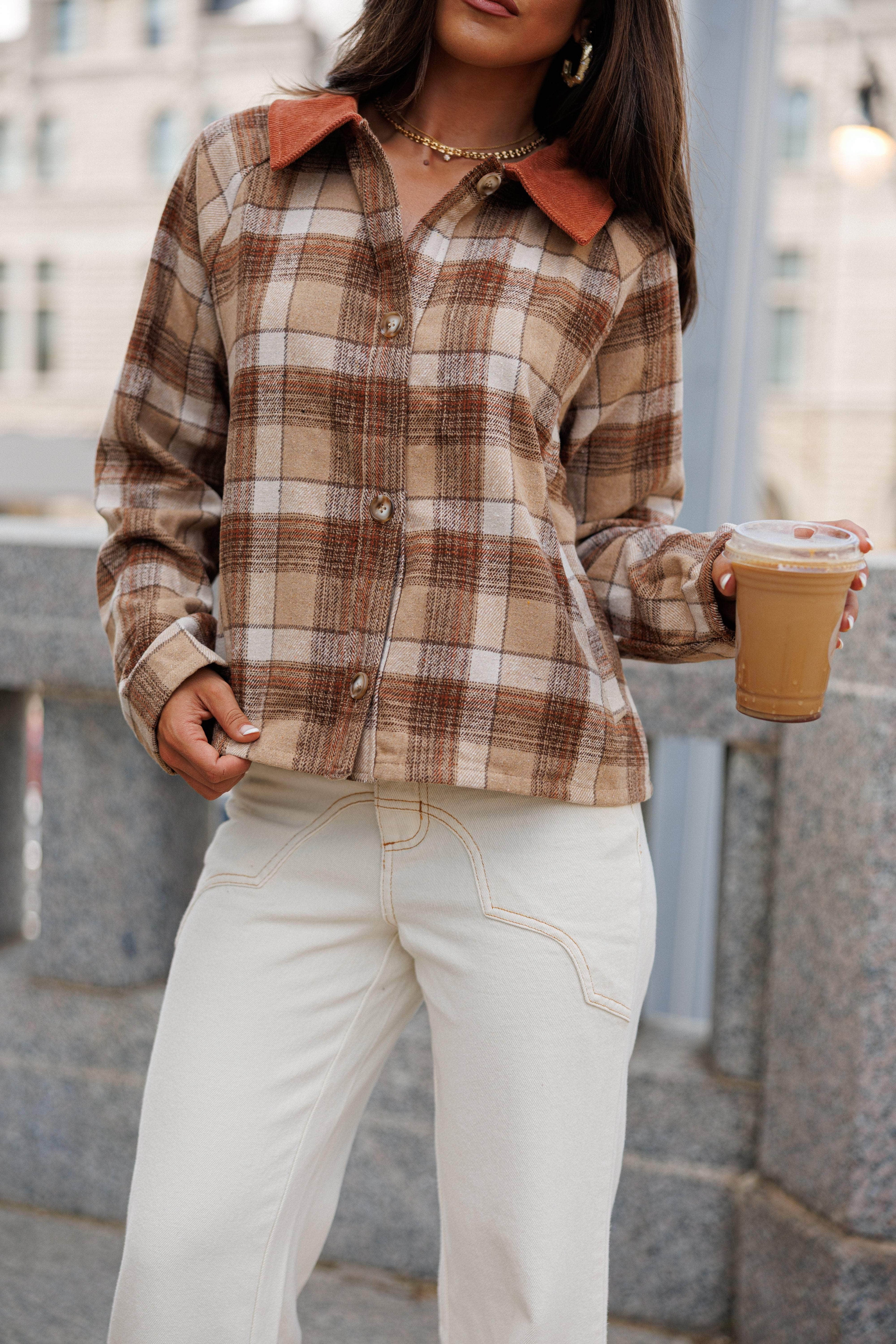 Applewood Plaid Barn Jacket