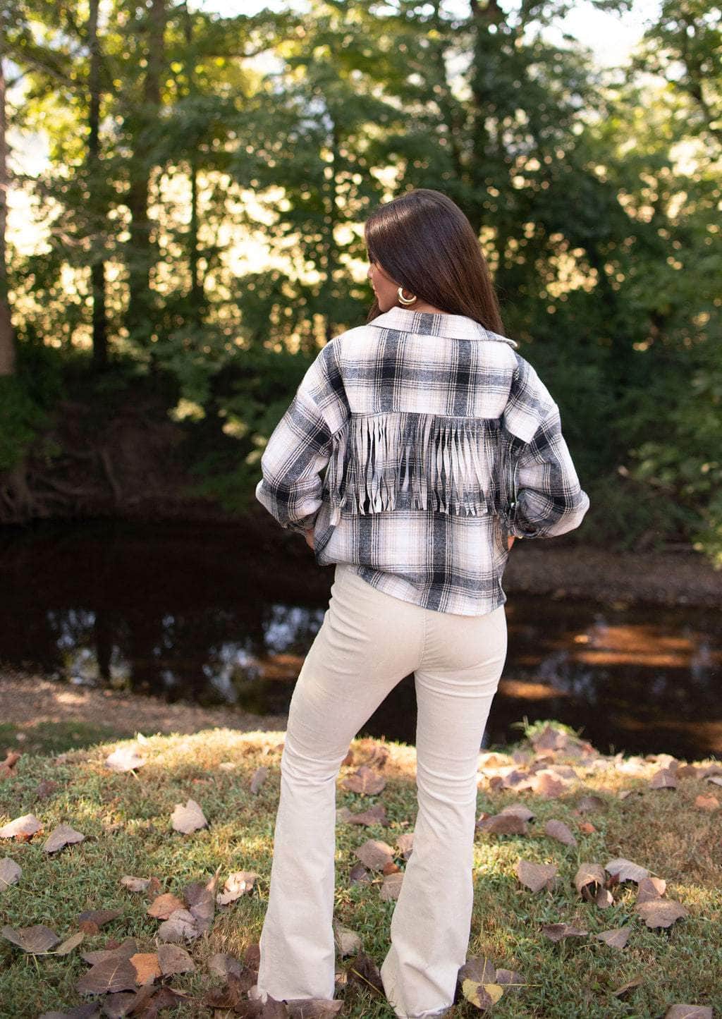Fringe Lane Plaid Shacket