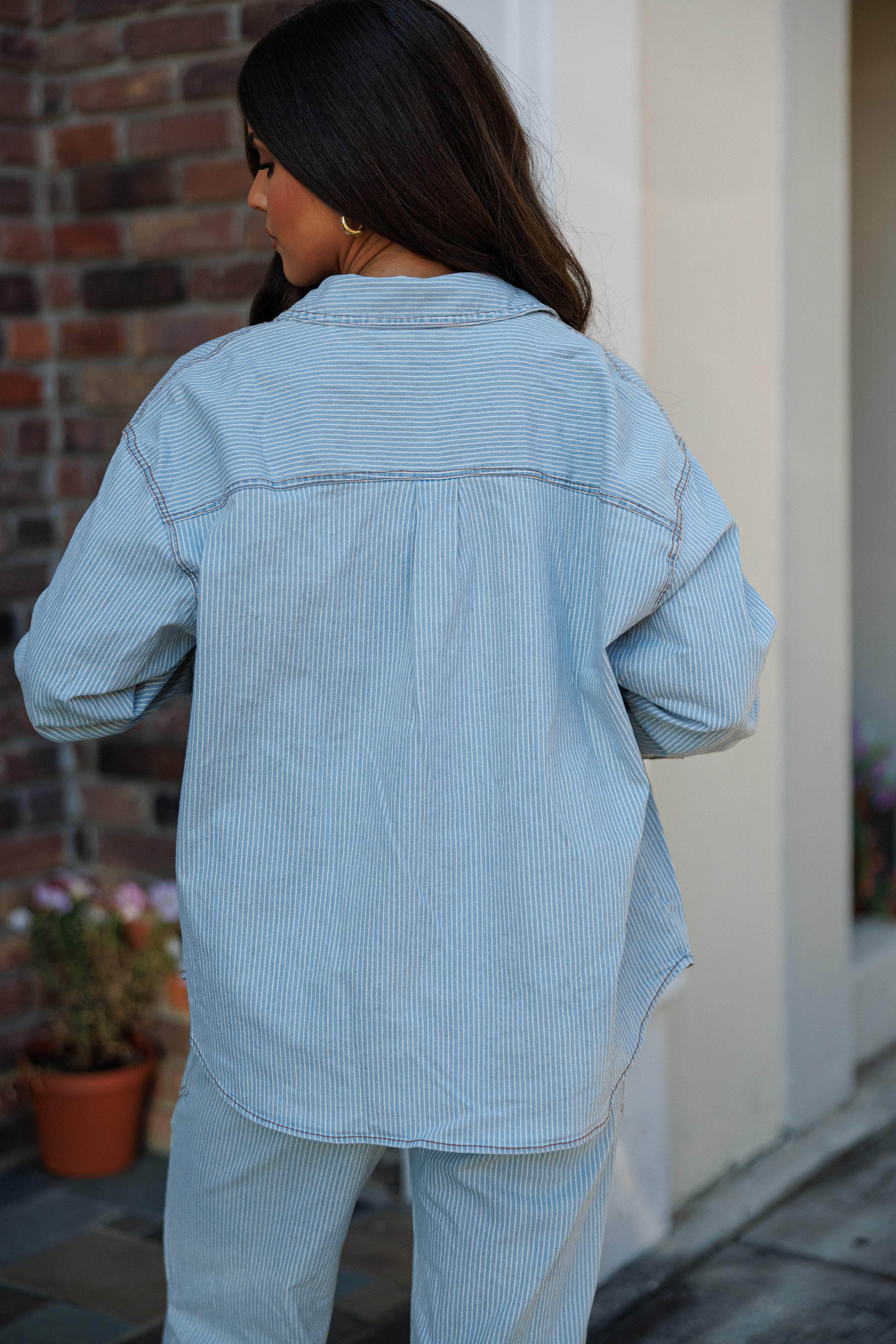 Denim Direction Shacket