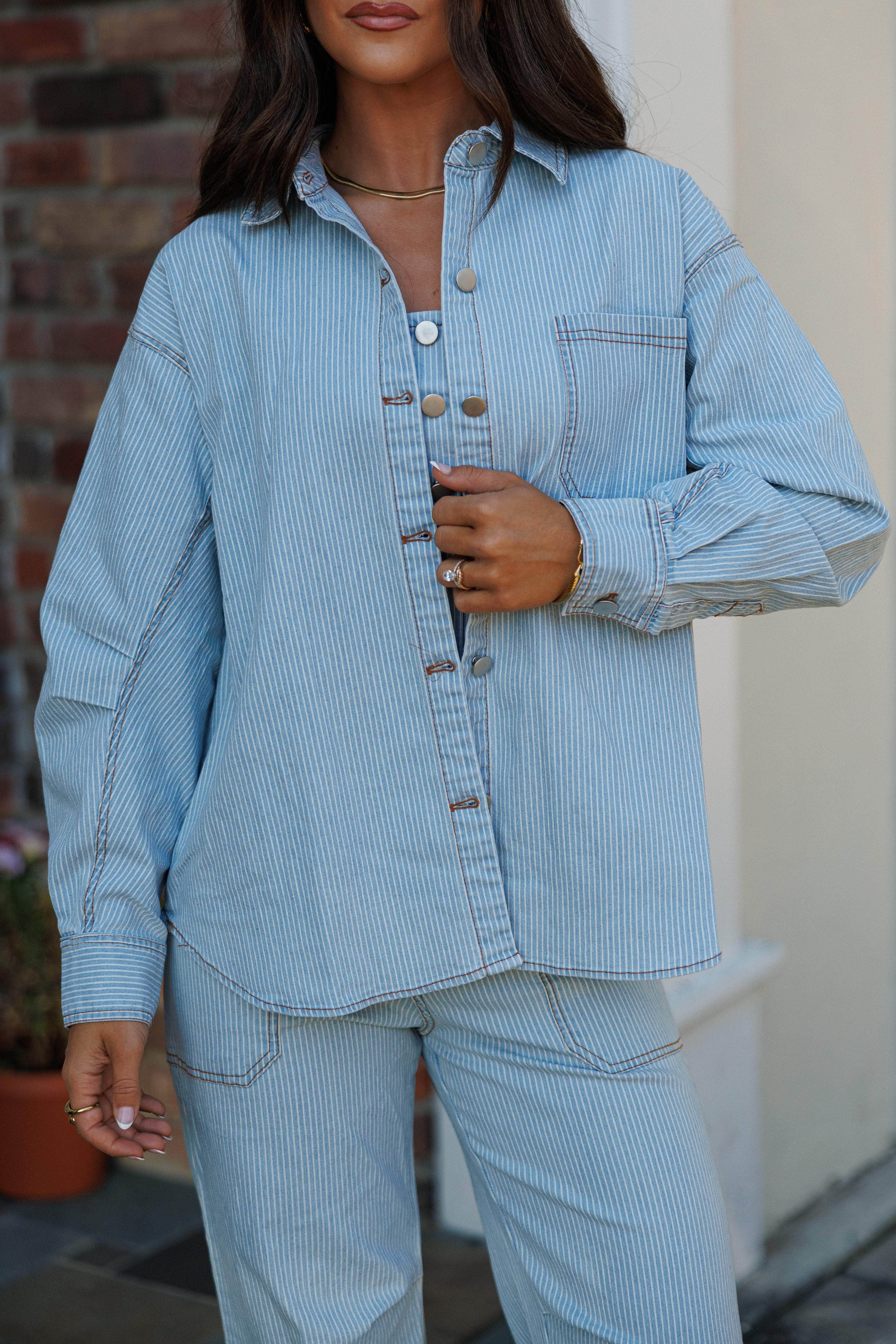 Denim Direction Shacket